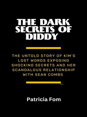 cover image of THE DARK SECRETS OF DIDDY